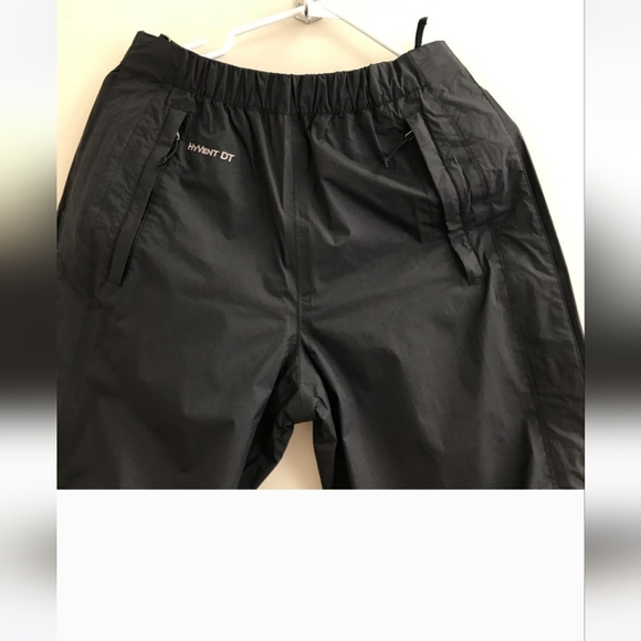 The North face black snow ski rain lightweight pants size small - Picture 7 of 8
